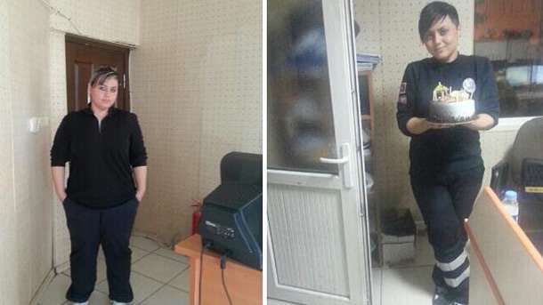 Mersin'de bıçakla yaralanan bir kişiye müdahale etmeye giderken bir kişinin arkasından "Bu yetişene kadar yaralı ölür" sözlerine çok içerleyen acil tıp teknikeri 28 yaşındaki Didem Akbal, 41 kilo verdi.