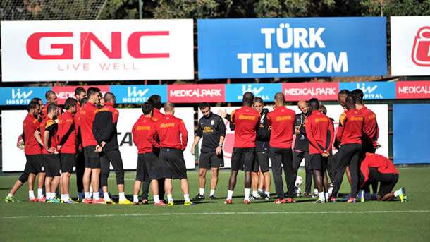 Galatasaray, UEFA Şampiyonlar Ligi B Grubu'nda FC Kopenhag ile oynayacağı karşılaşmanın hazırlıklarını sürdürdü.