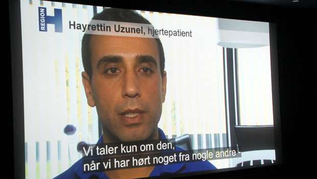 Danimarka'da göçmenlerin hastalıkla yaşamı, mücadele etme, sağlıklı beslenmeyi öğrenmeleri için film yapıldı.