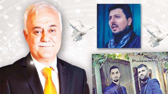 Prof. Dr. Nihat Hatioğlu, Mustafa Özcan ve Grup Kudüs ile Roskilde Yeni Camiye destek programı.