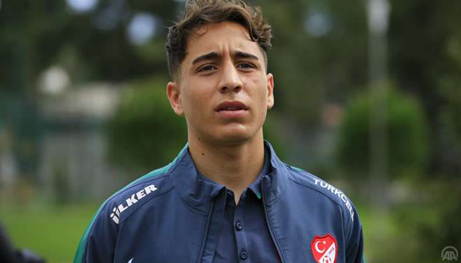 Ümit Milli Futbol Takımı oyuncusu Emre Mor, A Milli Takım'da ve Avrupa'nın büyük kulüplerinde forma giymeyi hedeflediğini söyledi.