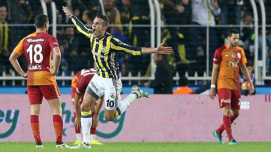Fenerbahçe, Galatasaray, futbol, derbi, Robin Van Persie