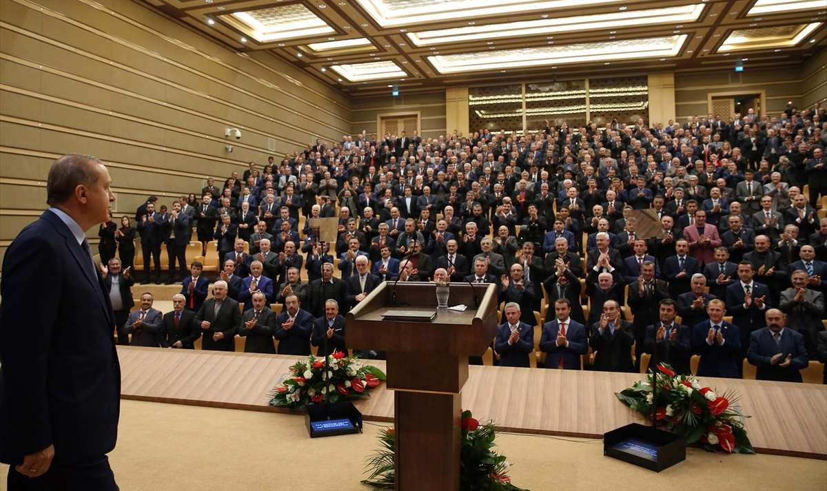 Türkiye, OHAL, seferberlik, Cumhurbaşkanı Erdoğan, muhtar toplantısı