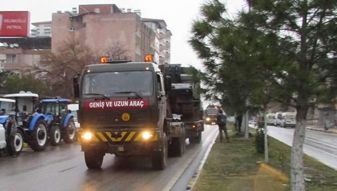 Suriye, sınır, Türkiye, silah, sevkiyat, takviye, İslahiye