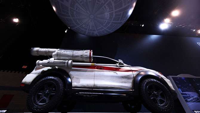 otomobil, fuar, Chicago, Star Wars