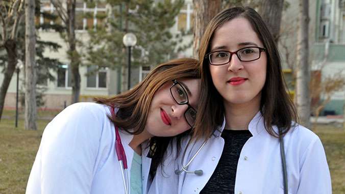 Konya, tek yumurta ikizi, doktor, Melek ile Dilek, Meram Tıp Fakültesi
