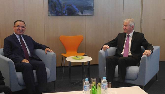Jagland, Bekir Bozdağ