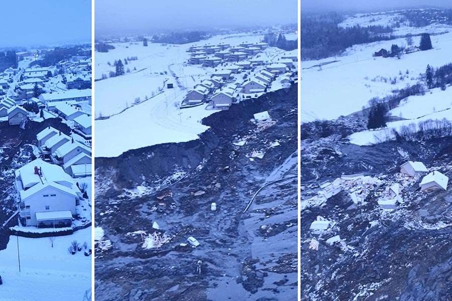Norveç’teki heyelanda ölenlerin sayısı 3’e çıktı