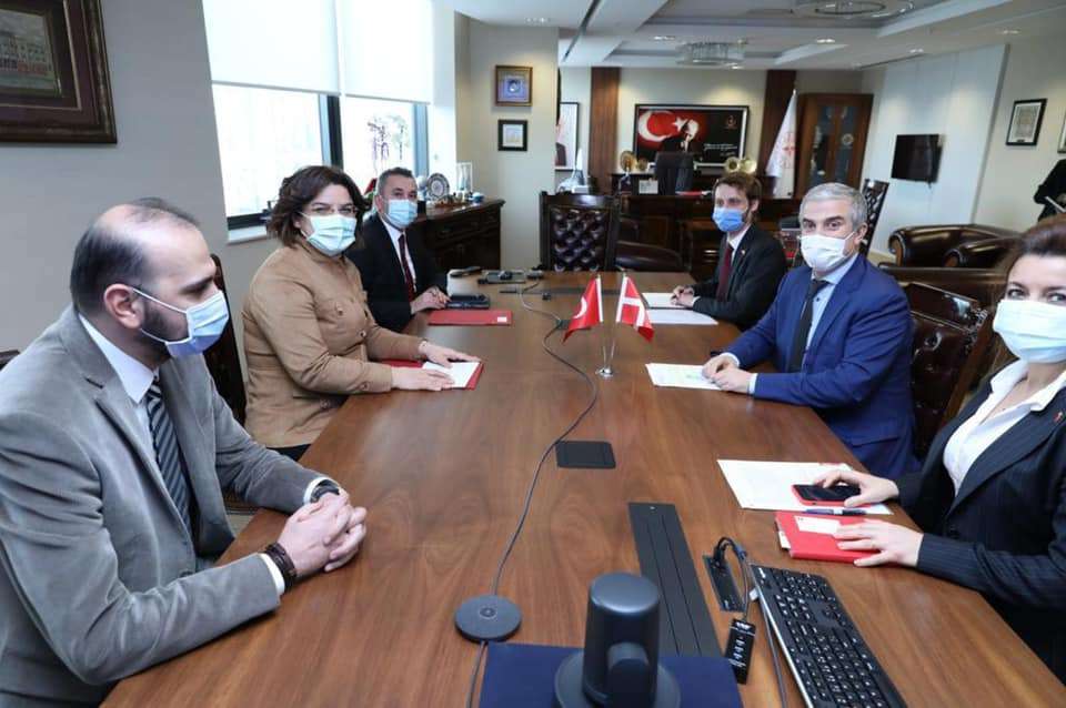 Danimarka Büyükelçisi’nden Türkiye Sağlık Bakan Yardımcısı’na ziyaret