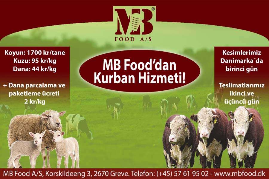 MB Food 2021’de de kurban kesim hizmeti sunuyor