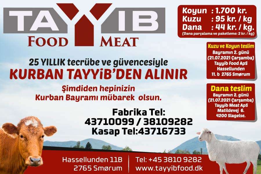 Tayyib Food: Danimarka’da 25 yıldır kurbanda değişmeyen adres