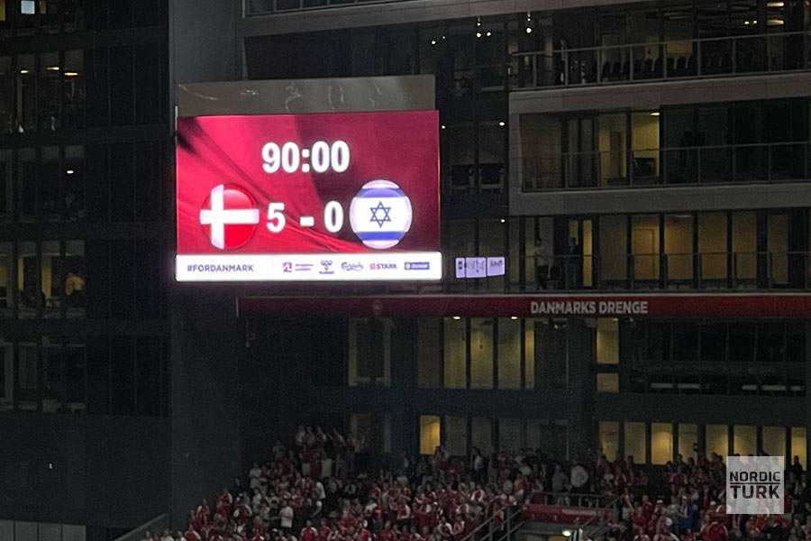 Danimarka, İsrail’i 5 golle geçti