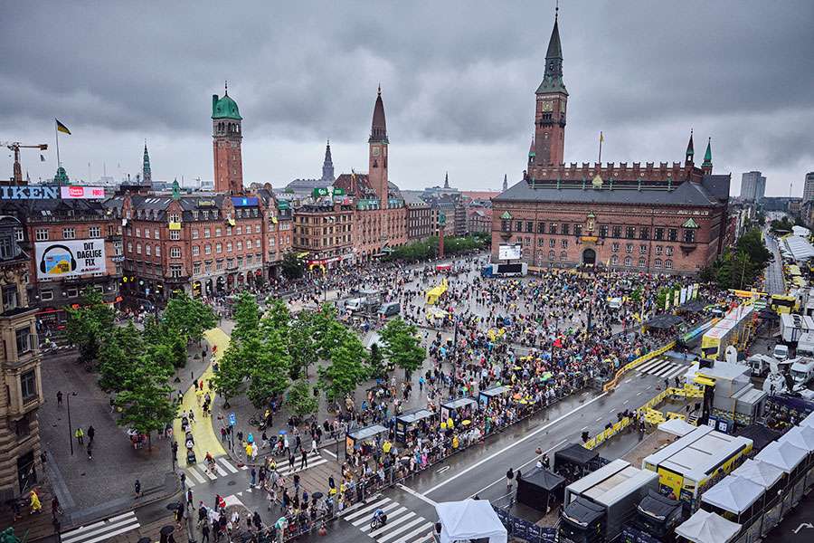 2022 Fransa Bisiklet Turu Kopenhag’da başladı