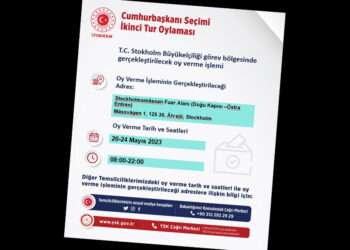 İkinci Tur: İsveç’te 20-24 Mayıs tarihlerinde sandık kurulacak