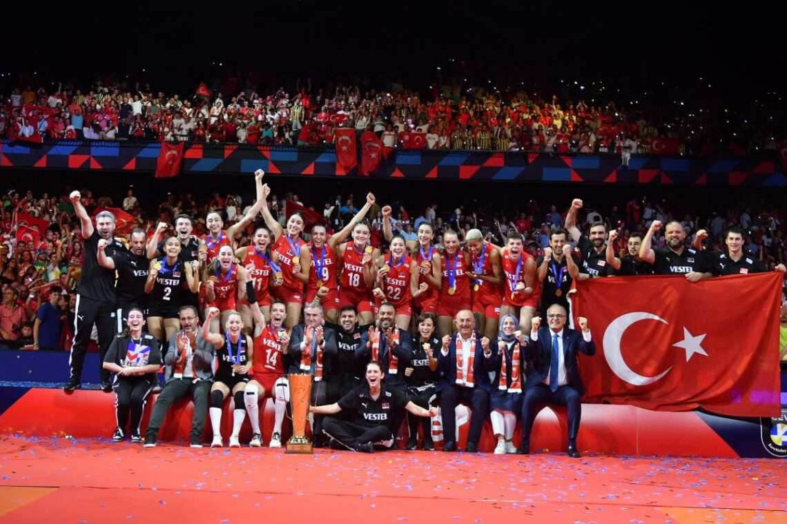 A Milli Kadın Voleybol Takımı 2023 CEV Avrupa Şampiyonu