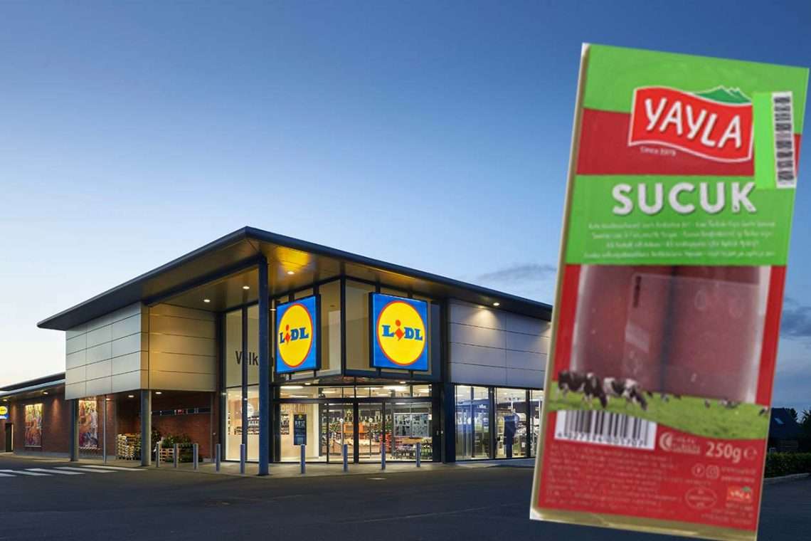 Lidl Danimarka Yayla marka sucukları geri çağırdı