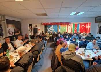 Aarhus Ülkü Ocağı’nda iftar programı yapıldı