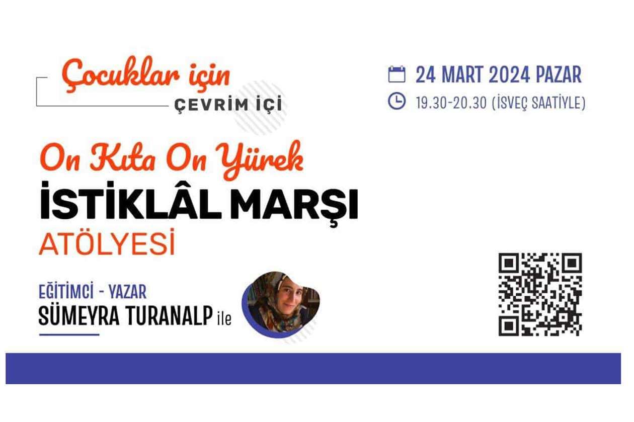 İskandinavya’daki çocuklara İstiklal Marşı’nın anlamı öğretilecek