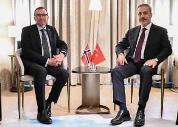 Bakan Fidan, Norveçli mevkidaşı Eide ile bir arada