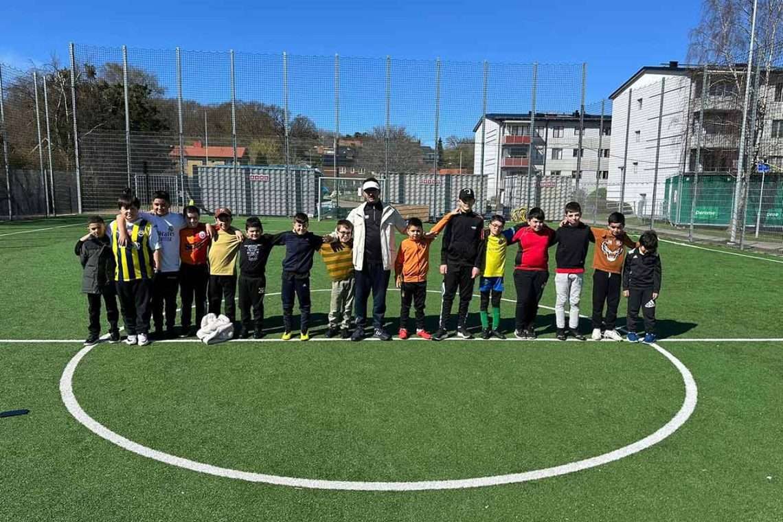 İsveç’te çocuklar ’23 Nisan Kupası’ için mücadele etti