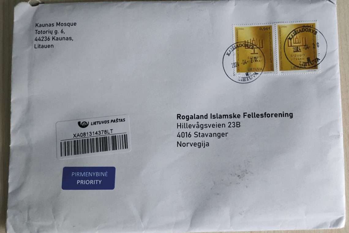 Müslümanlara tehdit! Norveç’te camiye ‘şarbon’ mesajlı mektup