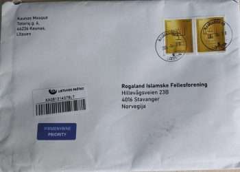 Müslümanlara tehdit! Norveç’te camiye ‘şarbon’ mesajlı mektup