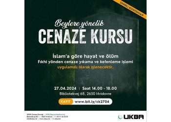 Danimarka’da erkeklere yönelik cenaze kursu verilecek
