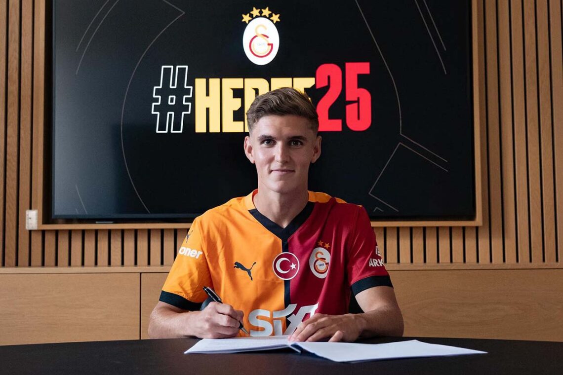 Danimarkalı Elias Jelert, Galatasaray’a 5 yıllık imza attı