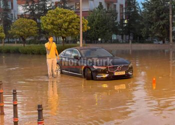 Konya’da sağanak etkili oldu: Gurbetçiler mahsur kaldı