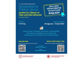 İskandinavya Türkçe Okulu’nda son kayıt tarihi: 9 Eylül