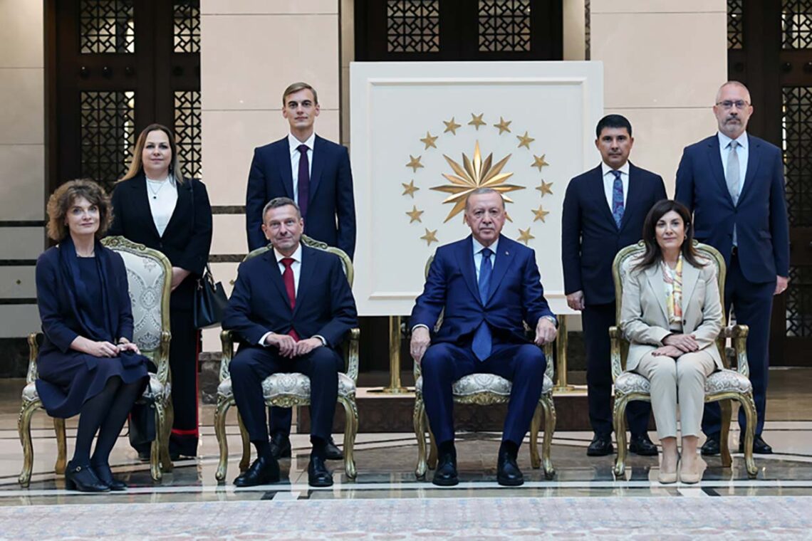Danimarka Büyükelçisi Toft, Cumhurbaşkanı Erdoğan ile görüştü